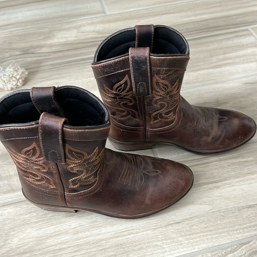 Cowgirl boots!